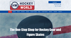 Desktop Screenshot of hockeyworldgrandforks.com